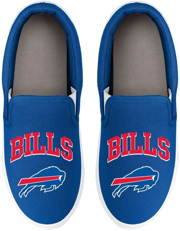Women's FOCO Buffalo Bills Big Logo Slip-On Sneakers - ShopStyle
