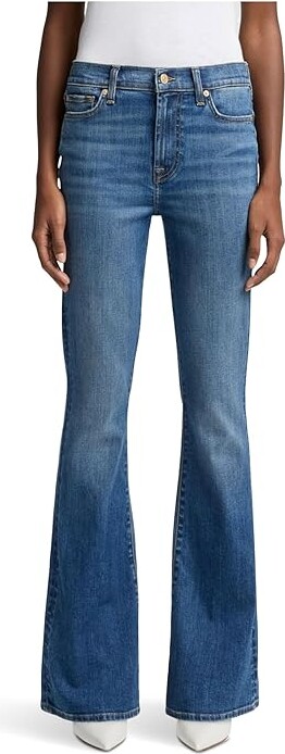 7 For All Mankind HW Ali Women's Jeans Royalty : 29 33, Cotton/Denim/Elastane