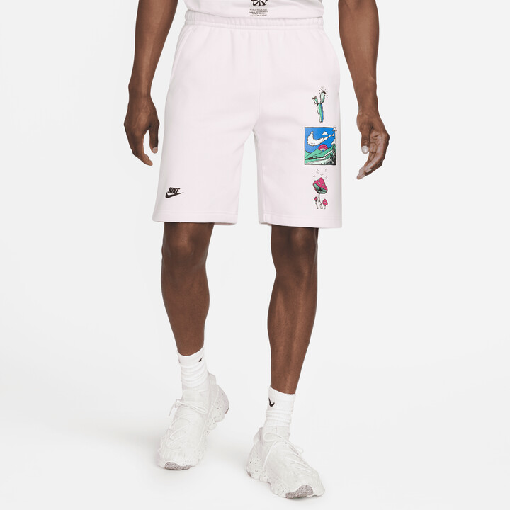 Nike Men's Sportswear Club Biosphere Shorts in Pink - ShopStyle