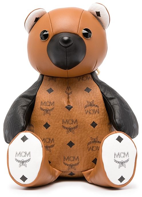 mcm teddy bear backpack