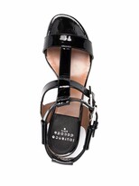 Thumbnail for your product : Laurence Dacade T-bar patent leather sandals