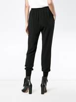 Thumbnail for your product : Stella McCartney Julia cuffed cady track pants