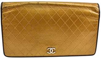 Chanel Gold Leather Wallets
