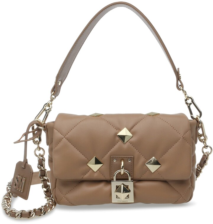 steve madden brown handbolsa
