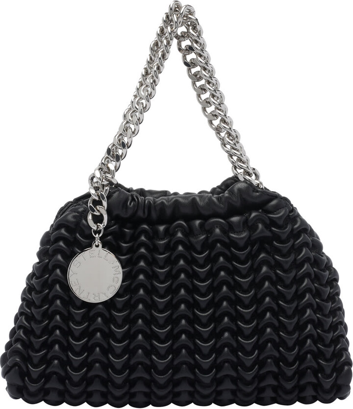 Stella McCartney Falabella Popcorn Drawstring Crossbody Bag