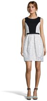 Thumbnail for your product : Yoana Baraschi ivory and black metallic jacquard 'High Glam' cocktail dress