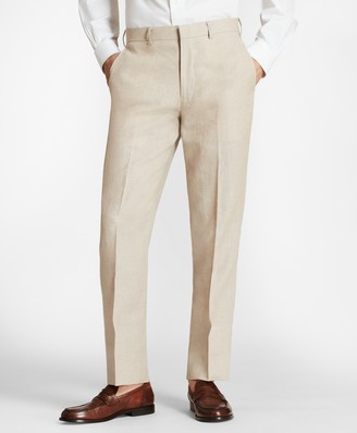 Brooks Brothers Regent Fit Linen Trousers