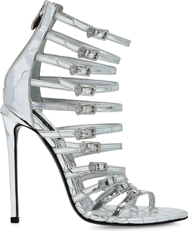 Mirror Plein Skull sandals