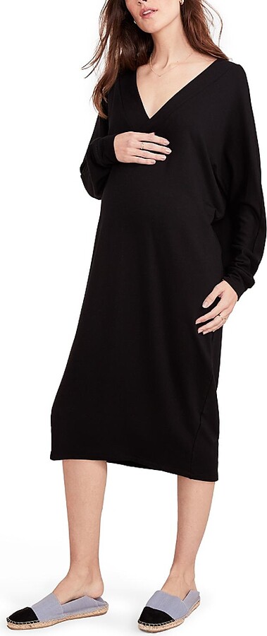 Hatch The Visitor Hospital Maternity Nursing Friendly Midi Dress