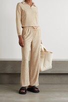 Thumbnail for your product : Skin Magali Cotton-blend Terry Track Pants