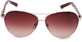 Thumbnail for your product : GUESS Pyramid Aviator Sunglasses