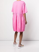 Thumbnail for your product : Cynthia Rowley jersey cotton combo T-shirt dress