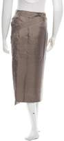 Thumbnail for your product : Pauw Silk Wrap Skirt