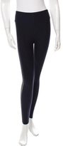 Thumbnail for your product : Alaia Wool Open Knit-Trimmed Leggings w/ Tags