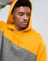 Thumbnail for your product : ASOS Design Oversized Hoodie With Cut & Sew