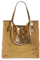 Thumbnail for your product : Lanvin 'Medium Carry Me' Snake Embossed Metallic Leather Tote