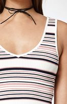 Thumbnail for your product : KENDALL + KYLIE Kendall & Kylie V-Neck Cropped Sweater Tank Top