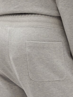 The Row Olin Cotton-loopback Jersey Track Pants - Grey