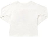 Thumbnail for your product : Chloé Logo Print L/s Cotton Jersey T-shirt