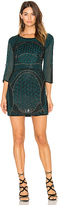 Thumbnail for your product : Karina Grimaldi Beth Beaded Mini Dress in Teal