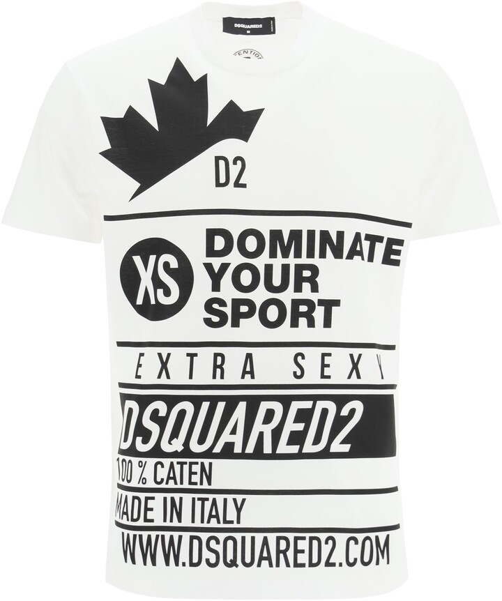 DSQUARED2 White Men's Shirts | Shop the world's largest 