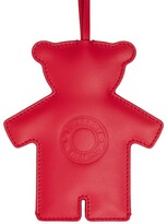 Thumbnail for your product : Burberry Thomas grained leather charm