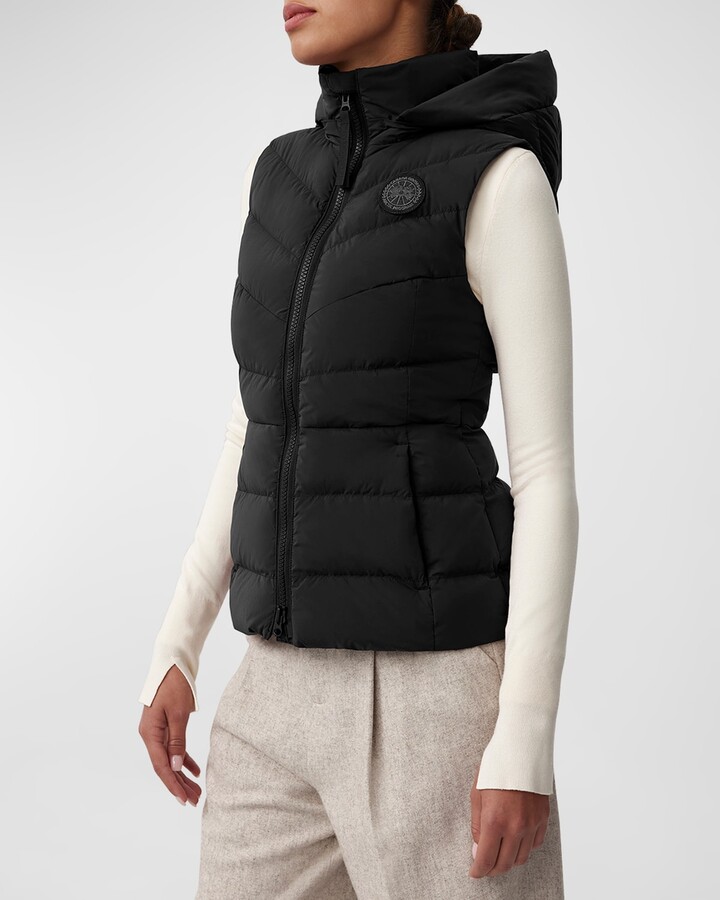Canada Goose Clair Hooded Puffer Vest - ShopStyle