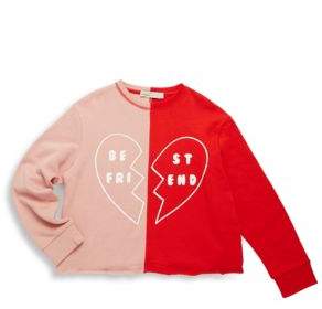 Stella McCartney Toddler's, Little Girl's & Girl's Best Friend Cotton Sweatshirt