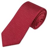 Thumbnail for your product : Charles Tyrwhitt Woven slim red speckled tie