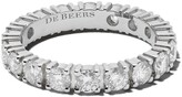 Thumbnail for your product : De Beers Jewellers Platinum DB Classic Full Eternity diamond 3mm band