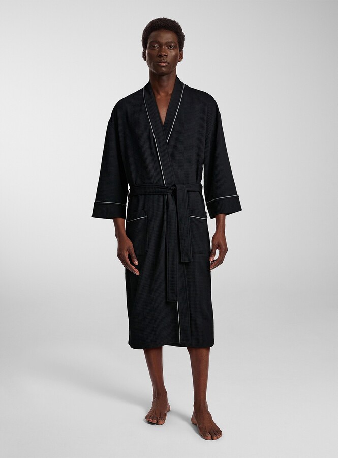 Sleepwear Robes Chez Simons Classic Bathrobe Antwerp Stripe Simon