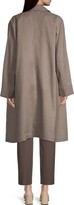 Thumbnail for your product : Eileen Fisher Linen Trench Coat