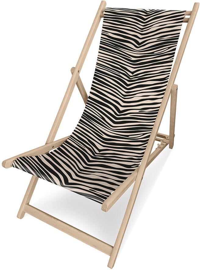 PODEVACHE Terra Nova Deck Chair Zebra Print ShopStyle Home