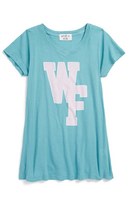 Thumbnail for your product : Wildfox Couture 'Collegiate Girl' Graphic V-Neck Tee (Big Girls)