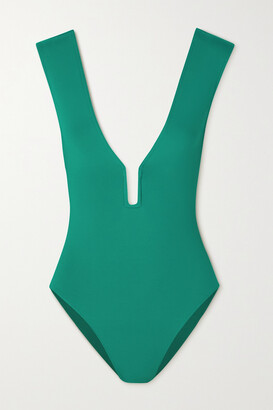 Eres Ultime Une Stretch Swimsuit - Green