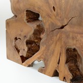 Thumbnail for your product : Crate & Barrel Slice Teak Wall Art