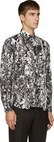Thumbnail for your product : McQ Black & White Marbled Shirt