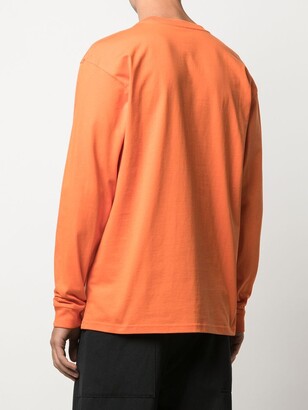 Carhartt Work In Progress Chase logo-embroidered long-sleeve top
