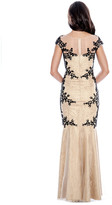 Thumbnail for your product : Decode 1.8 Illusion Lace Gown 183113