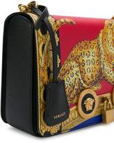 Thumbnail for your product : Versace baroque tiger print handbag