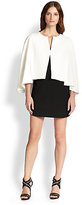 Thumbnail for your product : BCBGMAXAZRIA Cape-Overlay Dress