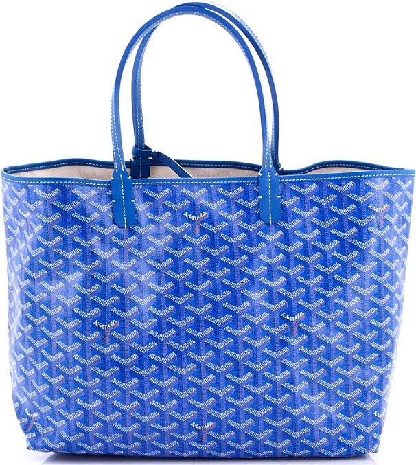 Pre-Owned Goyard Pm Saint Louis Tote Coated Canvas