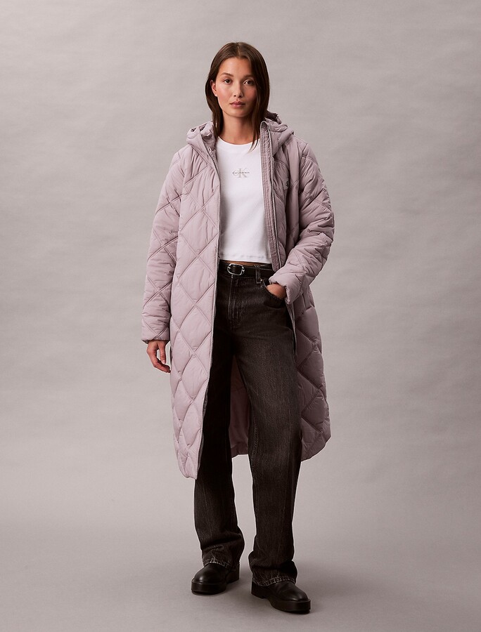 Calvin Klein Jeans Calvin Klein Women's Long Hooded Puffer Jacket