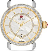 Thumbnail for your product : Michele Csx Elegance Diamond Two Tone Watch Head, 36mm