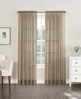 Thumbnail for your product : No. 918 Sheer Voile Rod Pocket Top Curtain Panel, 59" x 95"