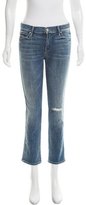 Thumbnail for your product : Mother Distressed Straight-Leg Jeans w/ Tags