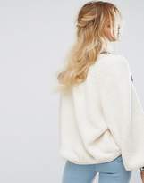 Thumbnail for your product : Free People Oversized Two Faced Embroidered Jacket