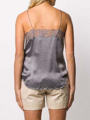 IRO Lace-Embroidered Camisole Top
