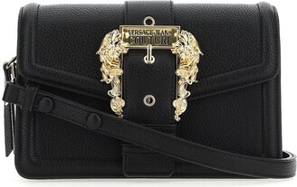 Versace Jeans Couture Logo Detailed Fold-Over Shoulder Bag - ShopStyle