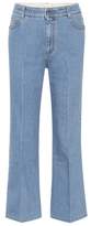 Stella McCartney Cropped wide-leg jeans